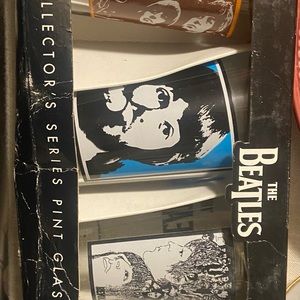 Beatles Pint Glasses Collection Series